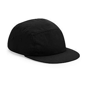 Beechfield Outdoor 5 Panel Camper Cap - Black