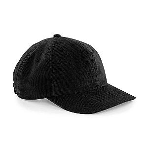 Beechfield Heritage Cord Cap - Black