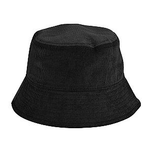 Beechfield EarthAware® Organic Cord Bucket Hat - Black