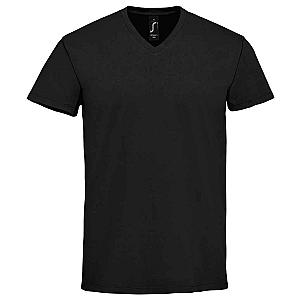 SOL'S Imperial V Neck T-Shirt - Deep Black
