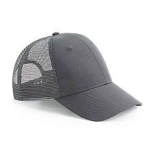 Beechfield Recycled 6 Panel Snapback Trucker Cap - Graphite Grey