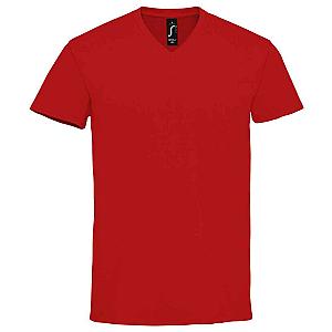 SOL'S Imperial V Neck T-Shirt - Red