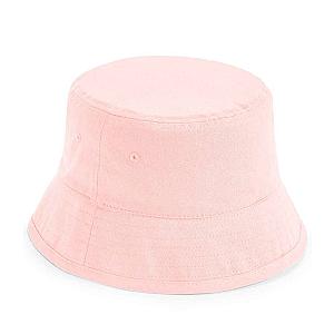 Beechfield Kids Organic Cotton Bucket Hat - Powder Pink