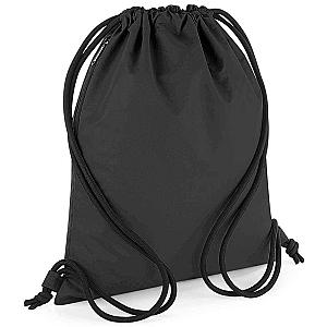 BagBase Reflective Gymsac - Black Reflective