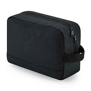 BagBase Recycled Essentials Wash Bag - Black