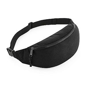 BagBase Recycled Belt Bag - Black