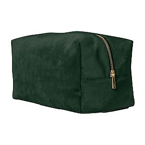 BagBase Velvet Toiletry/Accessory Case - Dark Emerald