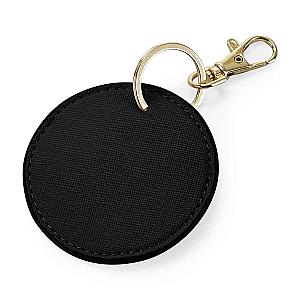 BagBase Boutique Circular Key Clip - Black