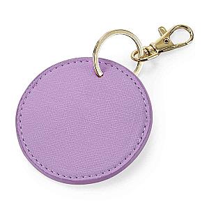 BagBase Boutique Circular Key Clip - Lilac