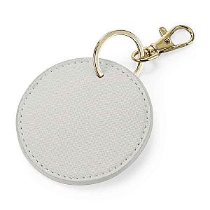 BagBase Boutique Circular Key Clip - Soft Grey