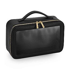 BagBase Boutique Clear Window Travel Case - Black