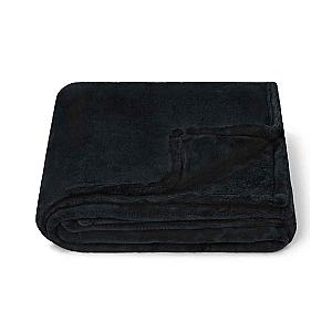 Brand Lab Large Plush Fleece Blanket - Black