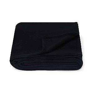 Brand Lab Large Polar Fleece Blanket - Black