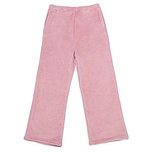 Brand Lab Ladies Plush Fleece Lounge Trousers - Blush Pink