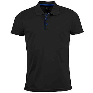 SOL'S Performer Piqué Polo Shirt - Black