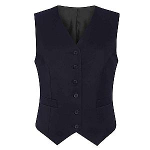 Brook Taverner Ladies Concept Omega Waistcoat - Navy