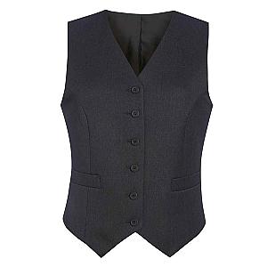 Brook Taverner Ladies Concept Omega Waistcoat - Charcoal