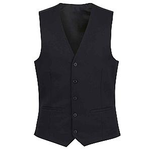 Brook Taverner One Mercury Waistcoat - Black