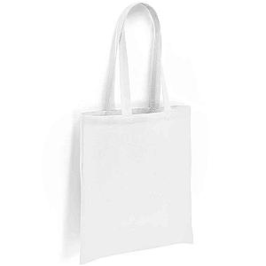 Brand Lab Cotton Long Handle Shopper - White