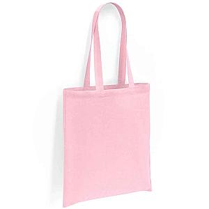 Brand Lab Cotton Long Handle Shopper - Light Pink