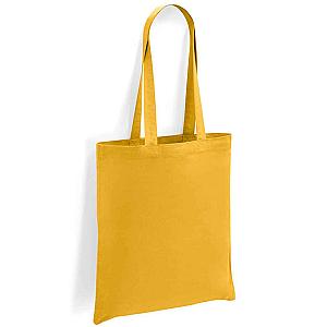 Brand Lab Cotton Long Handle Shopper - Mustard