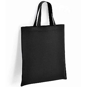 Brand Lab Cotton Short Handle Shopper - Black