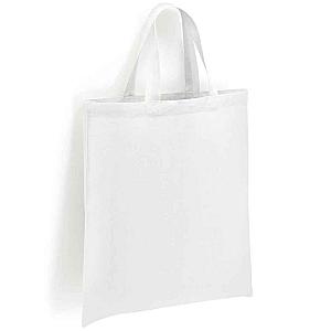 Brand Lab Cotton Short Handle Shopper - White