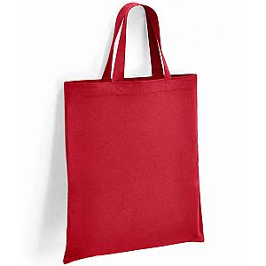 Brand Lab Cotton Short Handle Shopper - Red