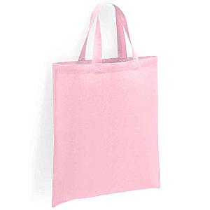 Brand Lab Cotton Short Handle Shopper - Light Pink