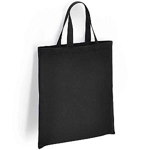 Brand Lab Organic Cotton Short Handle Shopper - Black