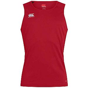 Canterbury Club Dry Singlet - Flag Red