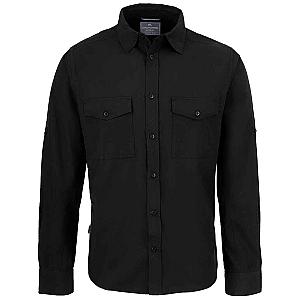 Craghoppers Expert Kiwi Long Sleeve Shirt - Black