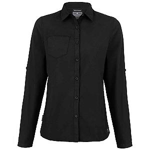 Craghoppers Expert Ladies Kiwi Long Sleeve Shirt - Black