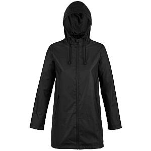 NEOBLU Ladies Antoine Wax Parka Jacket - Deep Black
