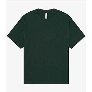 Canvas Unisex Heavyweight Boxy T-Shirt - Forest Green