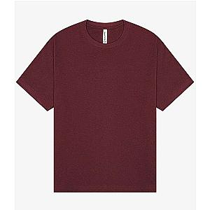 Canvas Unisex Heavyweight Boxy T-Shirt - Maroon