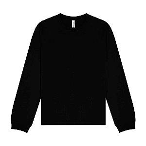 Canvas Unisex Heavyweight Long Sleeve T-Shirt - Black