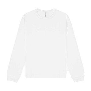 Canvas Unisex Heavyweight Long Sleeve T-Shirt - White