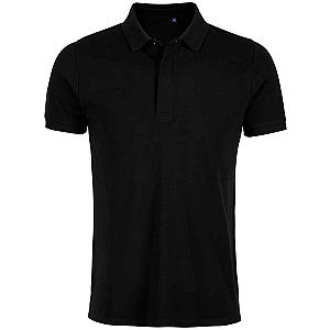 NEOBLU Owen Piqué Polo Shirt - Deep Black
