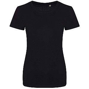 Ecologie Ladies Cascades Organic T-Shirt - Jet Black