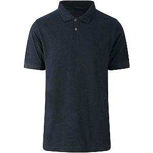 Ecologie Etosha Organic Piqué Polo Shirt - Jet Black