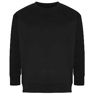 Ecologie Unisex Crater Recycled Sweatshirt - Black