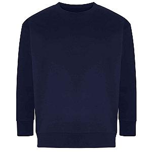 Ecologie Unisex Crater Recycled Sweatshirt - Navy