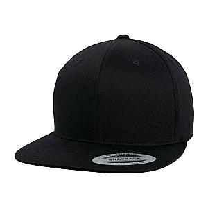 Flexfit Organic Cotton Snapback Cap - Black