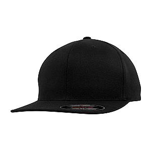Flexfit Flat Visor Cap - Black