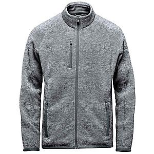 Stormtech Avalante Full Zip Knitted Fleece Jacket - Granite Heather