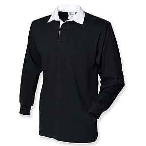 Front Row Original Rugby Shirt - Black