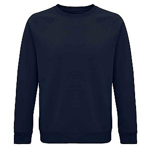 SOL'S Unisex Space Organic Raglan Sweatshirt - French Navy