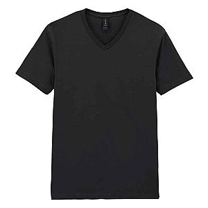 Gildan SoftStyle® V Neck T-Shirt - Black