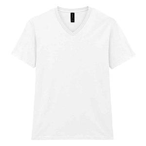 Gildan SoftStyle® V Neck T-Shirt - White